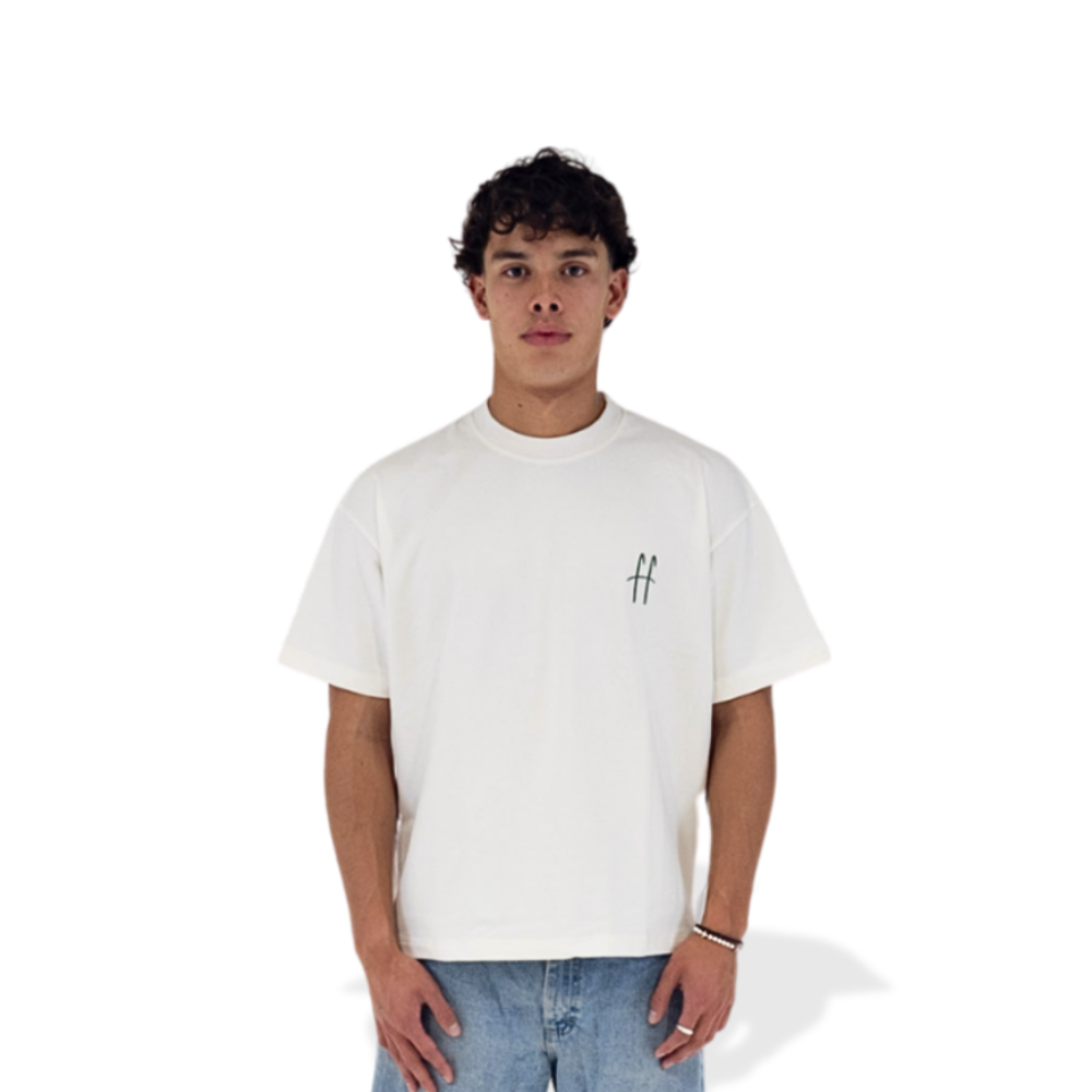 Riff Bold Back Tee | Off-White