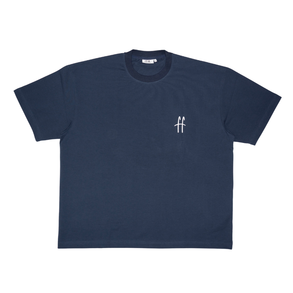 Riff Basic Tee | Navy