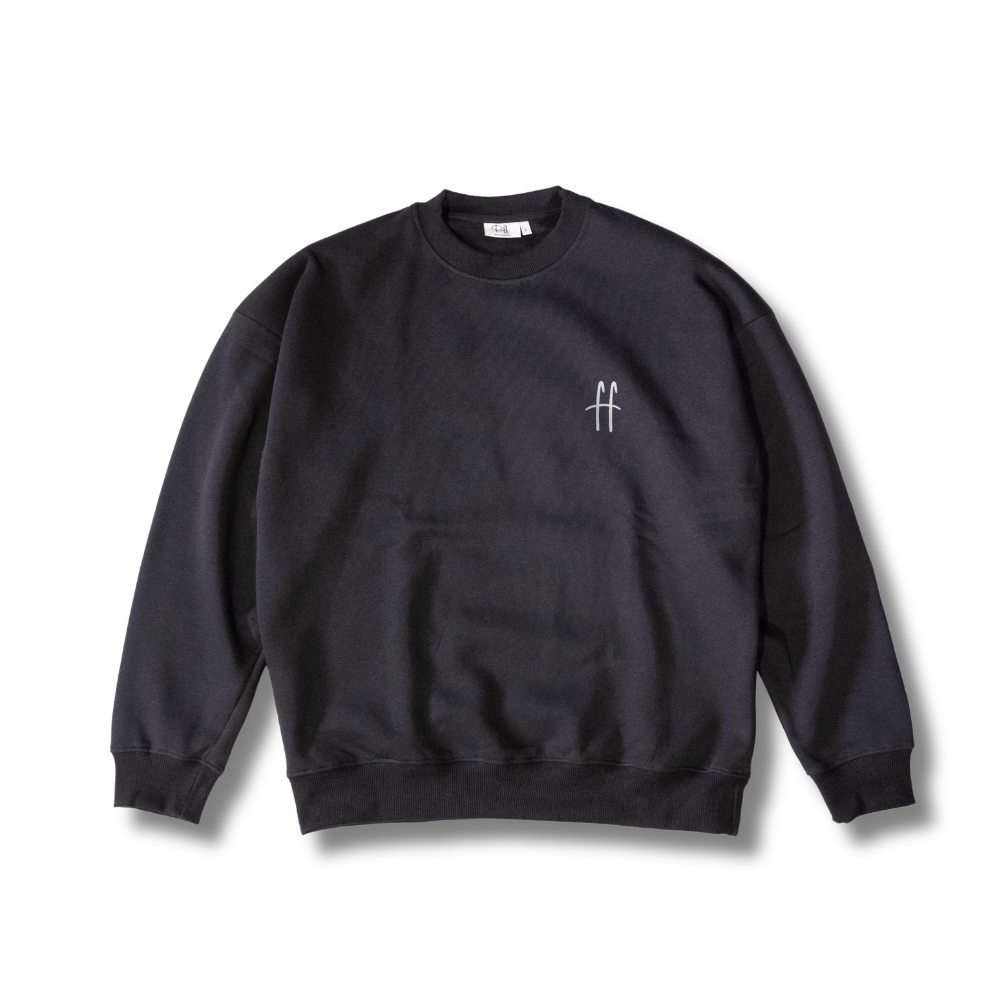 Riff Basic Crewneck | Black