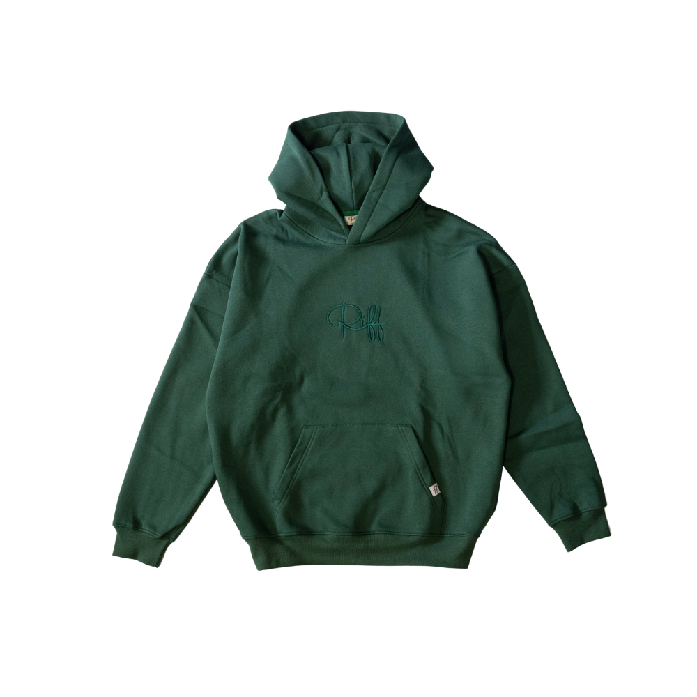 Riff Basic Hoodie | Dark Green