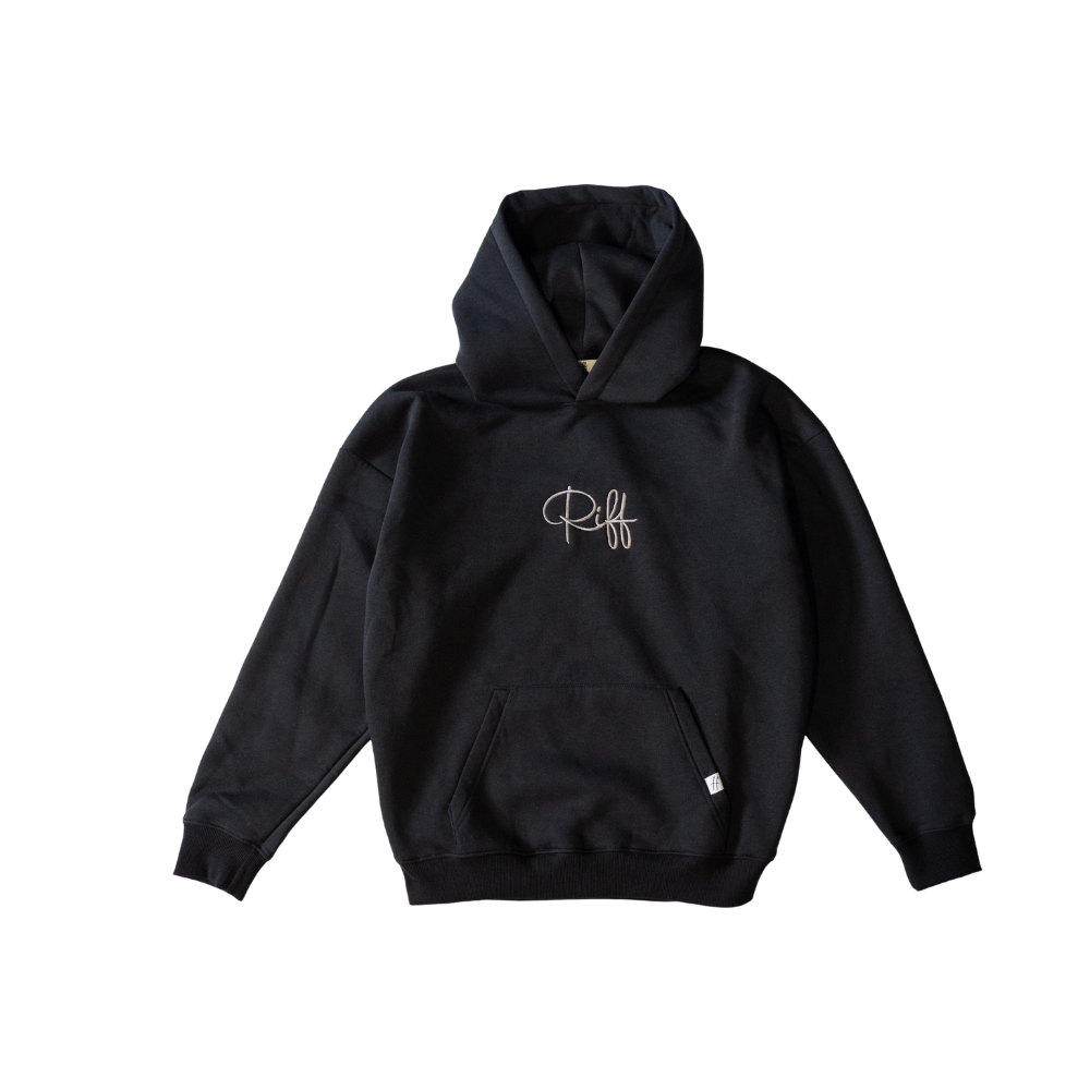 Riff Basic Hoodie | Black
