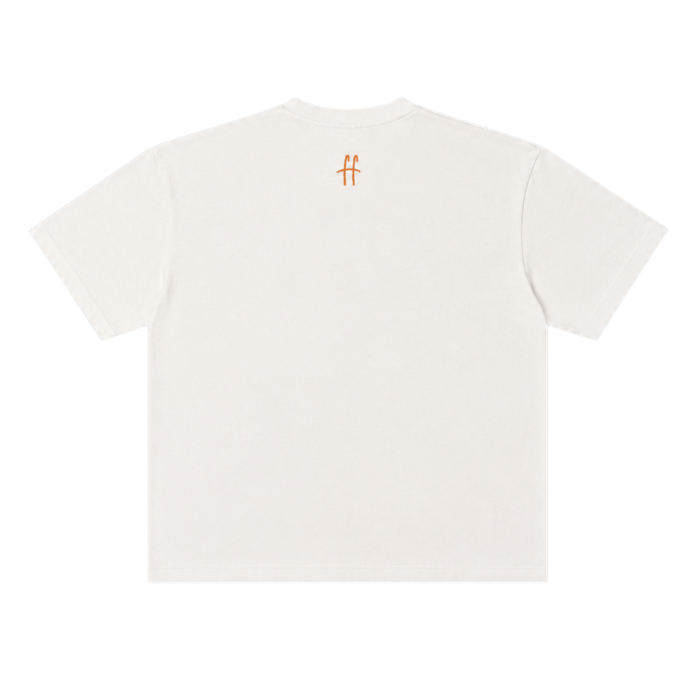 Embroidered Neck Logo Tee