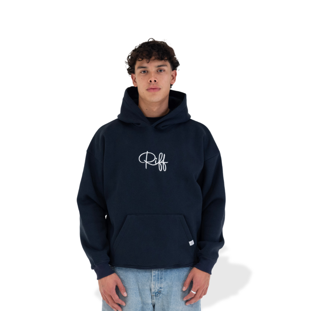 Riff Basic Hoodie | Navy