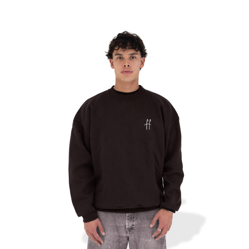 Riff Basic Crewneck | Black