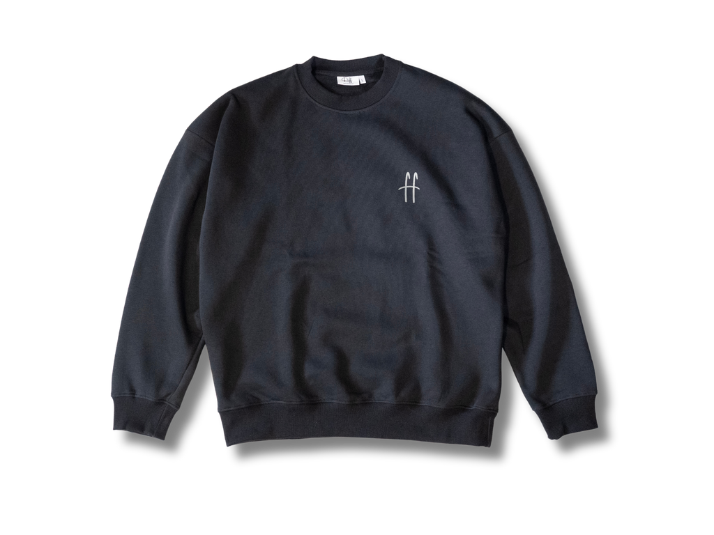 FF' BACKPRINT CREWNECK | BLACK